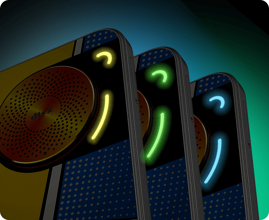 nubia music 2, lumini cu ai