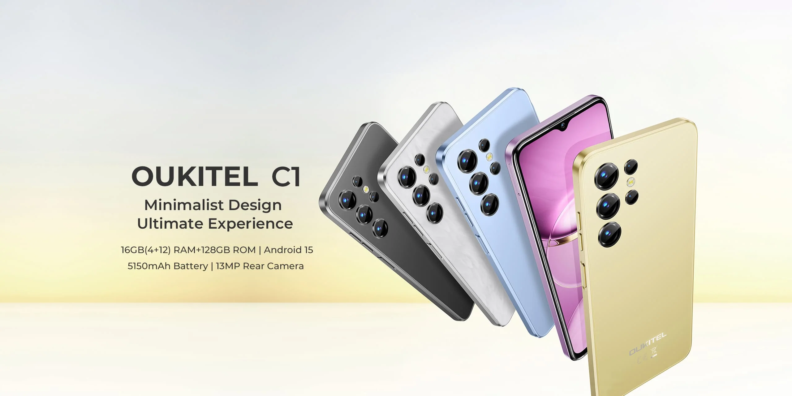 oukitel c1 2025 , vedere din fata