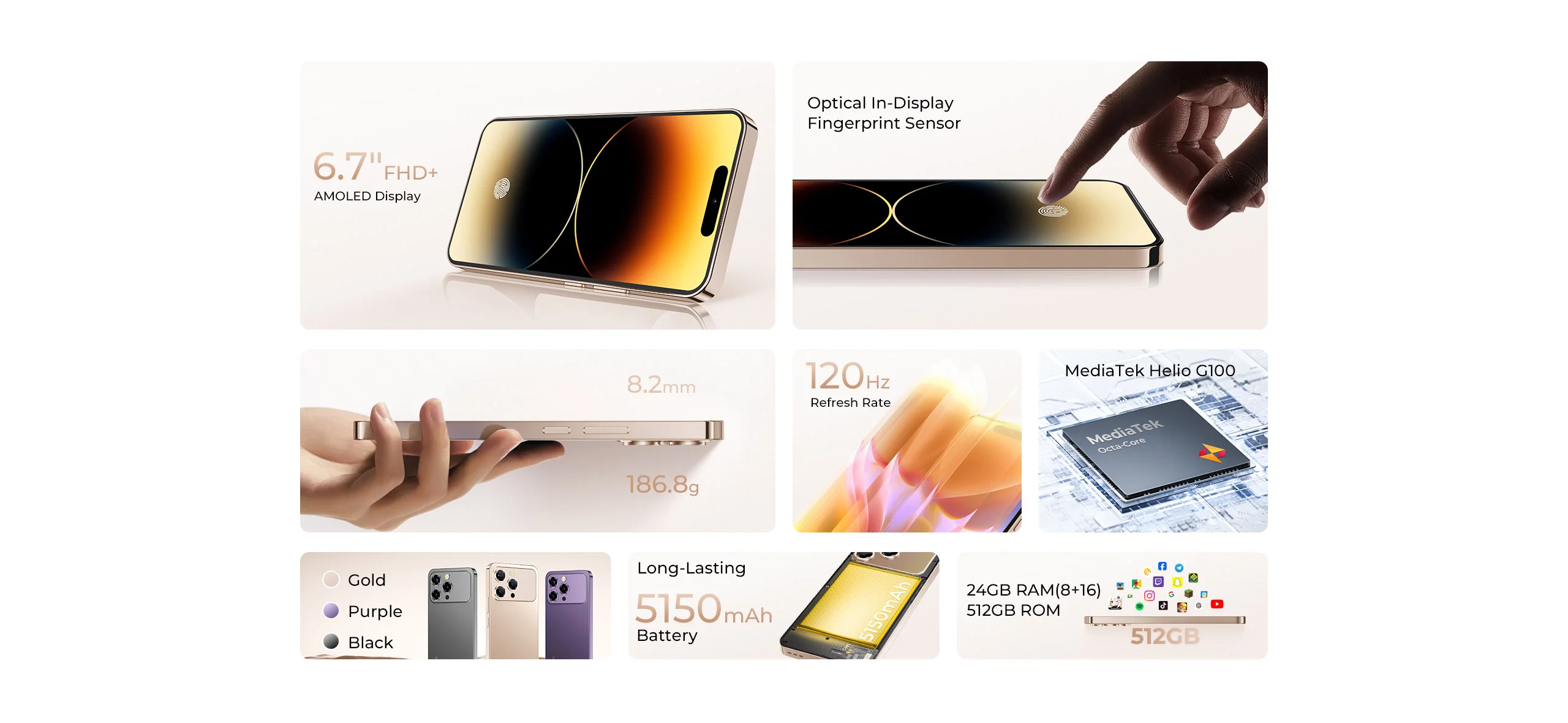 Oukitel P1 Pro specificații – display 6.7 AMOLED, baterie 5150mAh, 24GB RAM, 512G