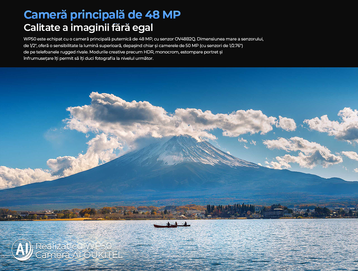 oukitel wp50, camera foto de calitate
