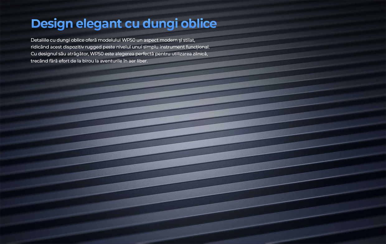 oukitel wp50, Carcasă Robustă cu Design Premium