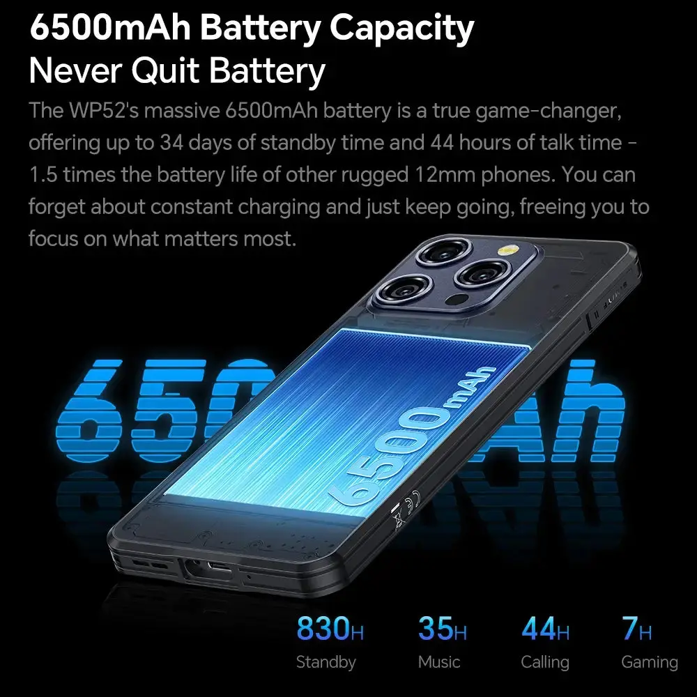 oukitel wp52 baterie 