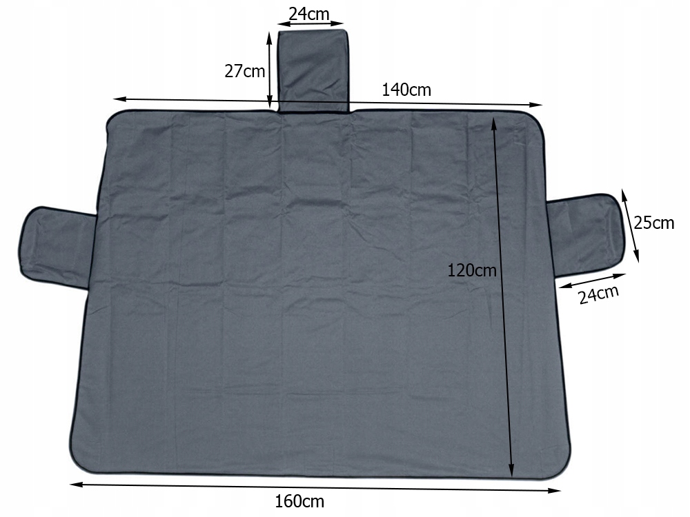 prelata parbriz, dimensiuni 