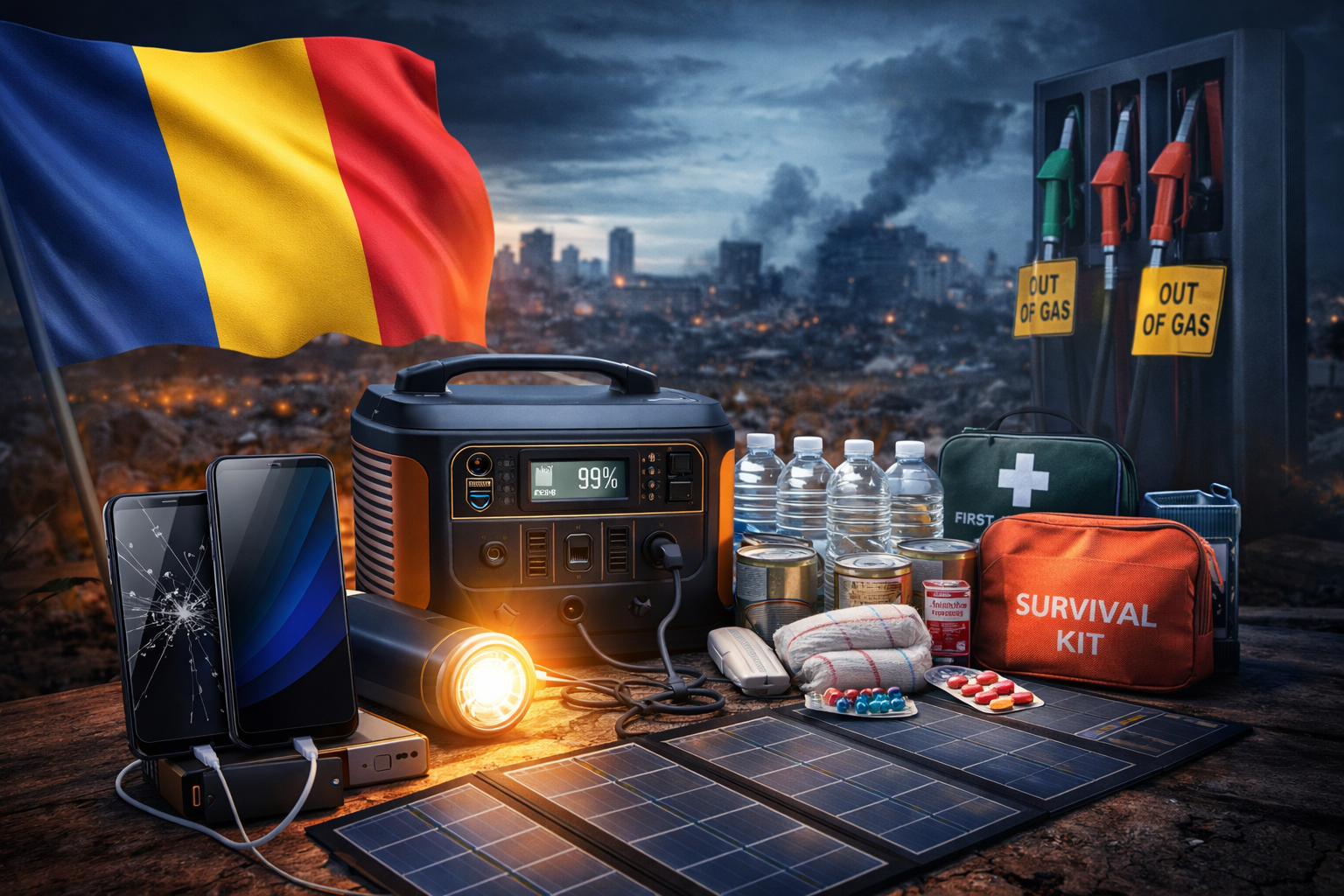 Blackout în România? Ești pregătit pentru 72 de ore fără curent?