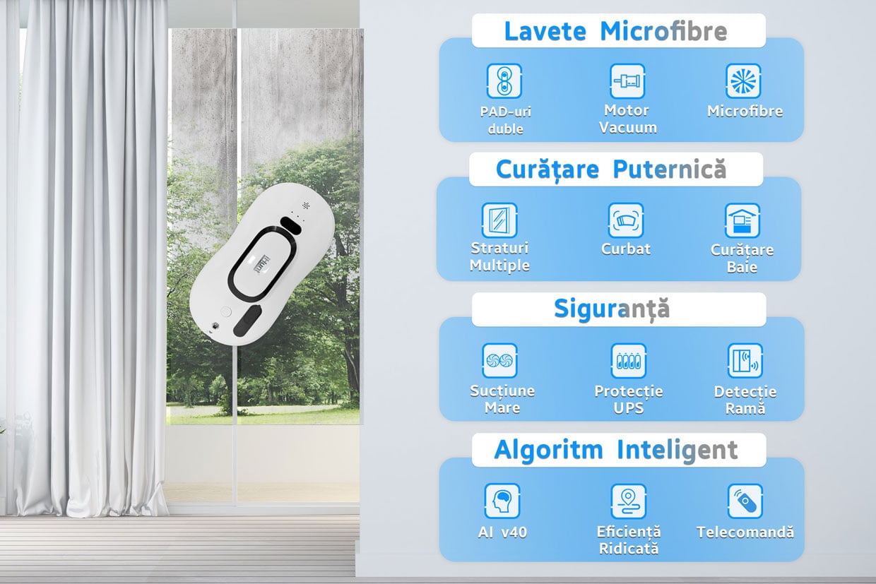 ROBOT SPALAT GEAMURI IHUNT 