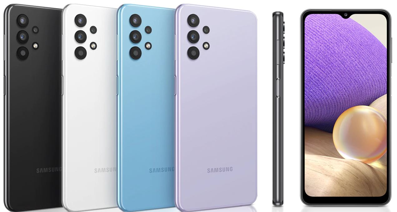 samsung a32 5g, design minimalist 