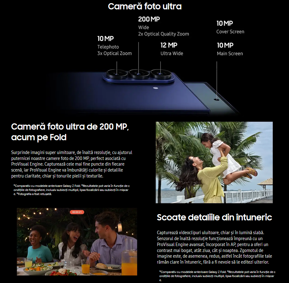 samsung galaxy fold 7 , camera foto