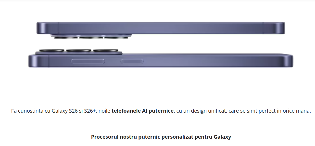 samsung galaxy s26, light blue