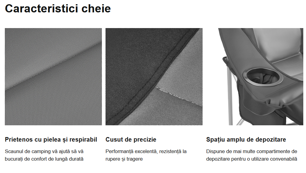 scaun camping premium 