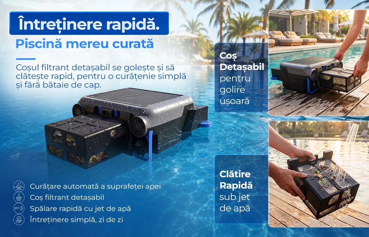 skimer piscina ihunt Performanță și Eficiență pe Suprafața Apei 1