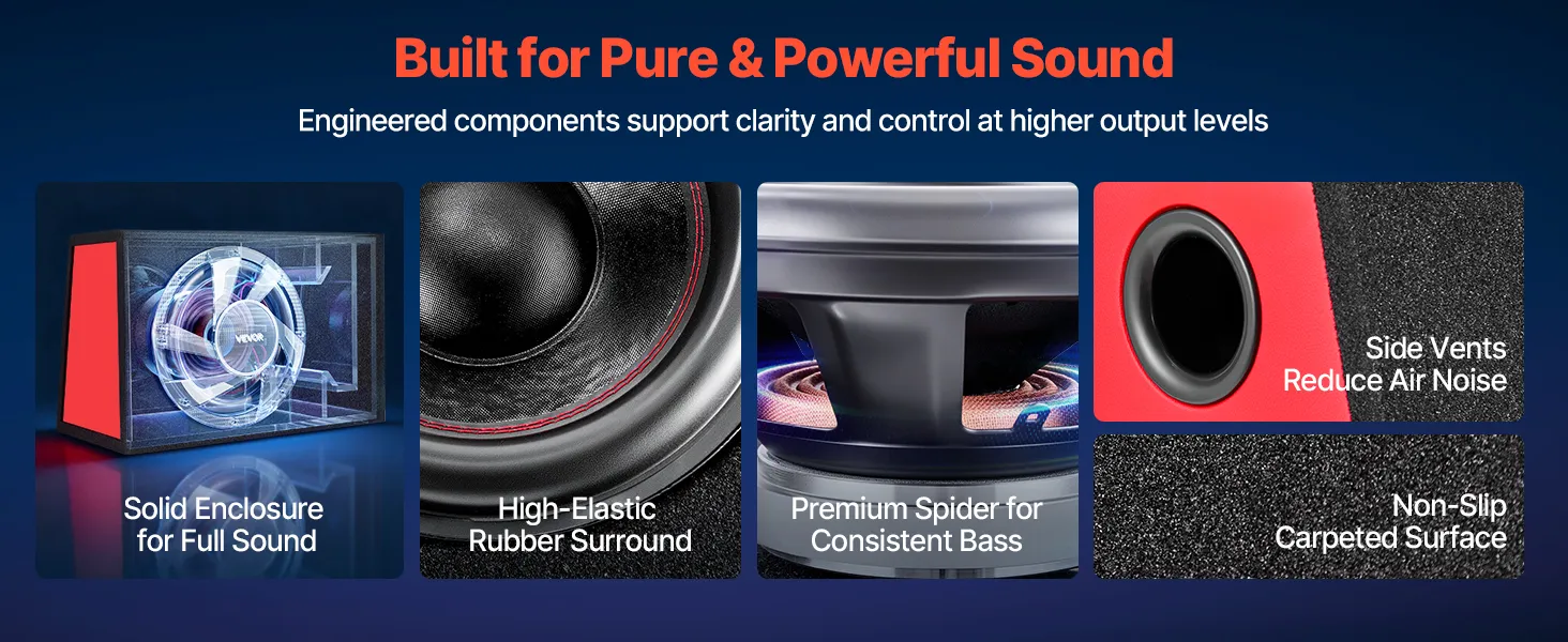subwoofer auto cu amplificator incorporat 3 