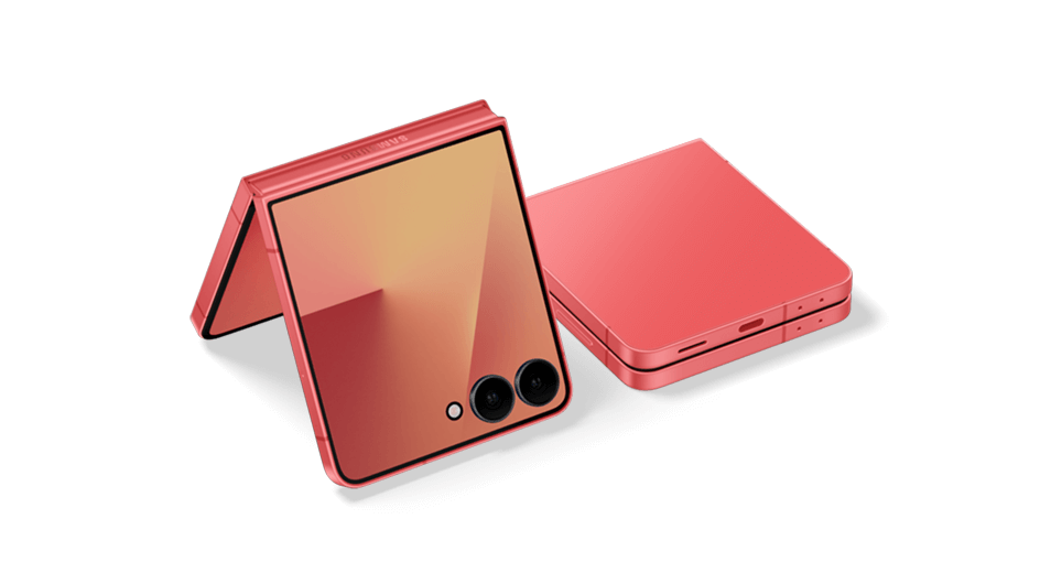 samsung galaxy flip 7 coralred