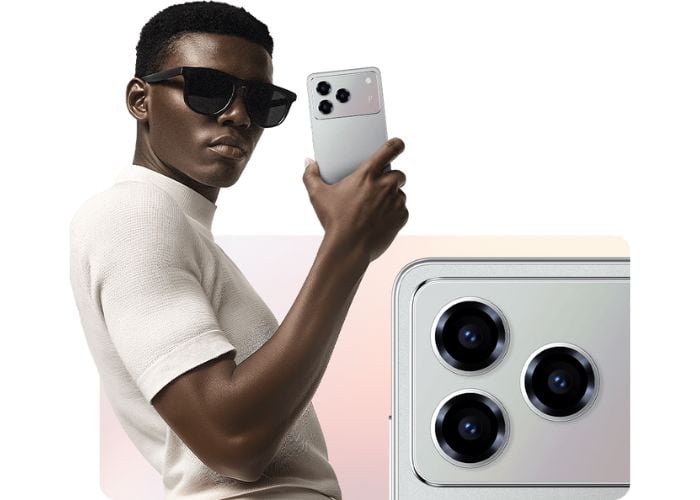 ZTE A76 Cameră triplă AI 50 MP – detalii bogate, în orice cadru