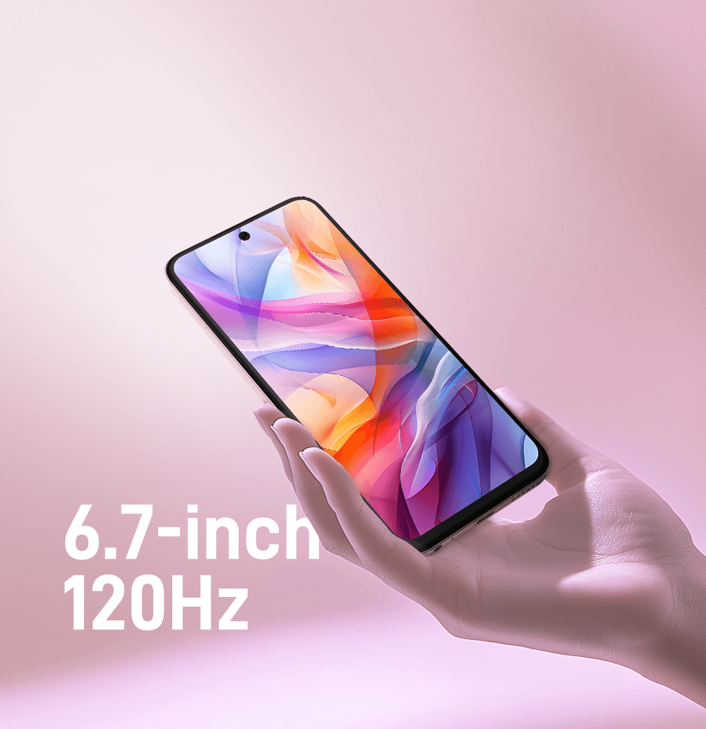 zte v70 display 6.7-inch 120Hz Display