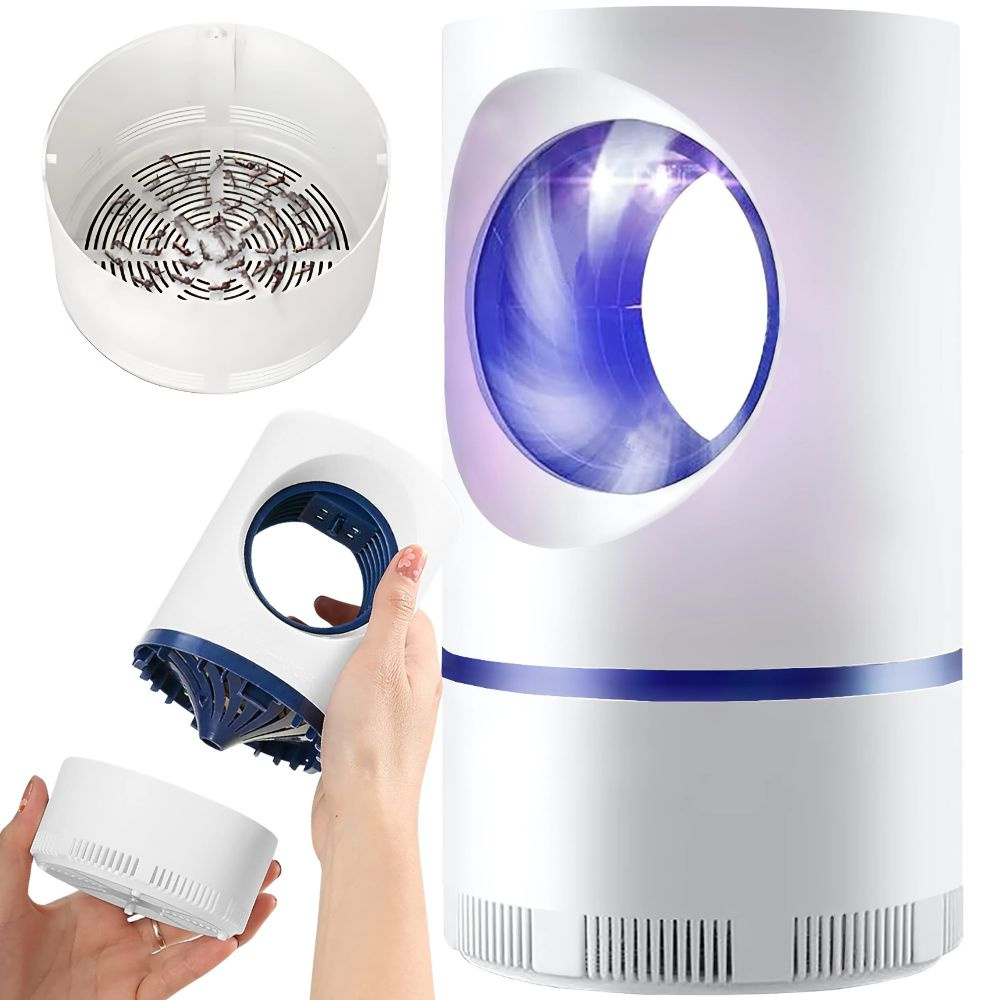 Lampă UV insecte – capcană electrică țânțari muște USB [2]