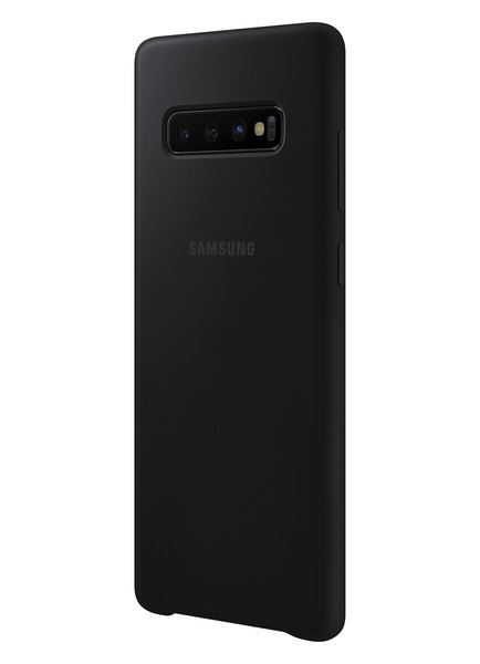 Husa spate Silicone Cover Flexible Gel pentru Samsung Galaxy S10 Plus G975f, neagra [3]
