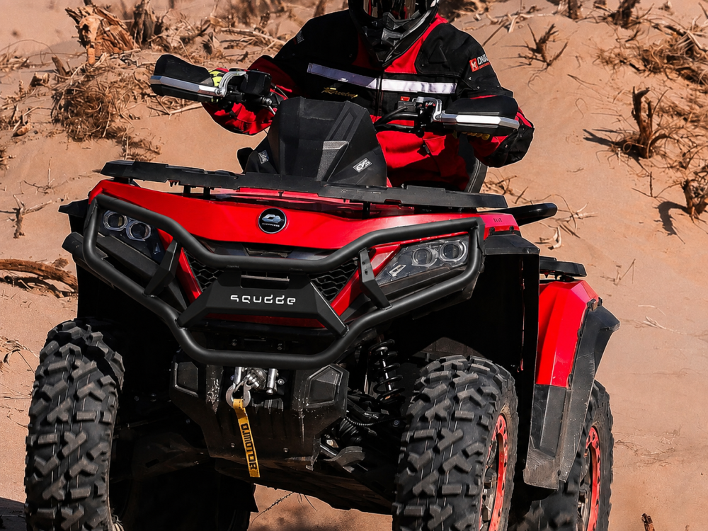 Bullbar fata QJMotor SFA 600 SFA 1000 bumper protectie ATV Heavy Duty [3]