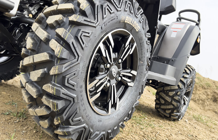 Anvelopă ATV Bulldog Tires B350 25x10-12 50J E4 6PR All Terrain [2]