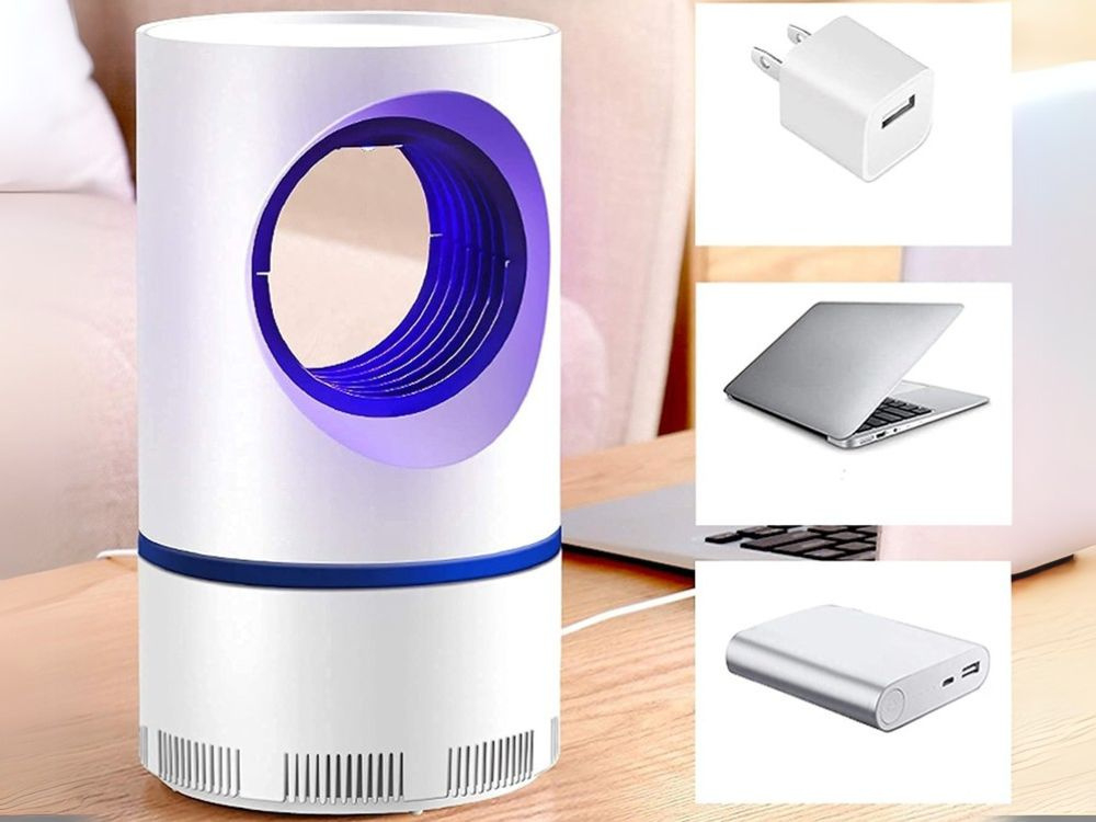 Lampă UV insecte – capcană electrică țânțari muște USB [1]