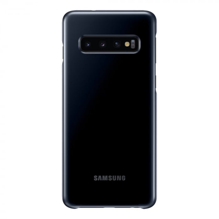 Husa Led Cover pentru Samsung Galaxy S10, Black [5]