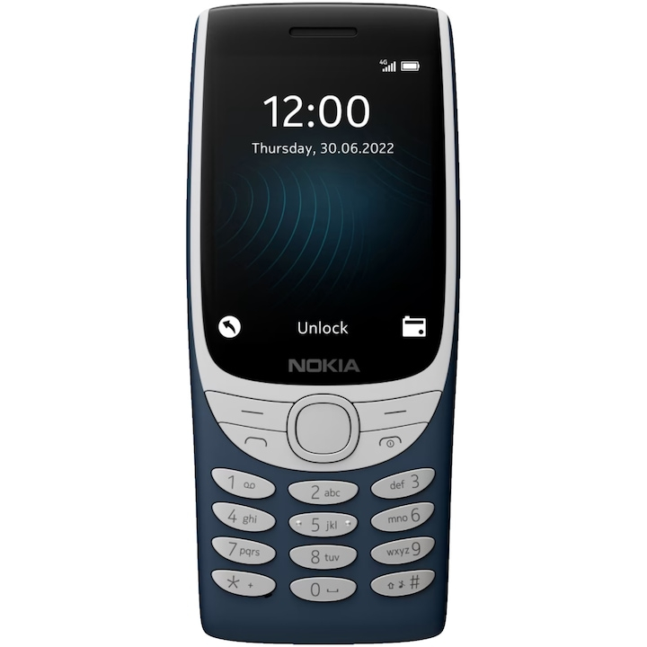 Telefon Nokia 8210, Dual SIM, 4G, Blue, telefon cu butoane,taste [4]