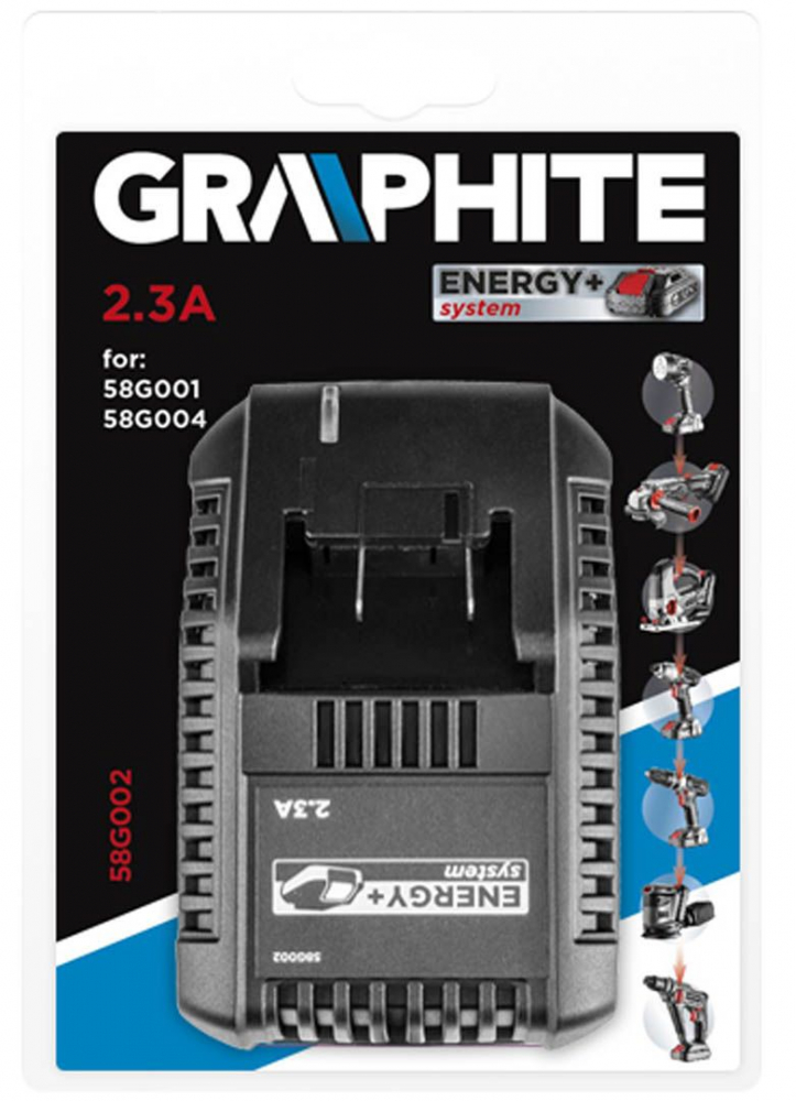Incarcator pentru bateriile Graphite Energy+ GRAPHITE [3]