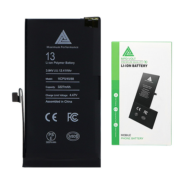 Acumulator Baterie iPhone 13, recunoscuta in meniu, Sanatare 100%, Status Used, BMS [1]