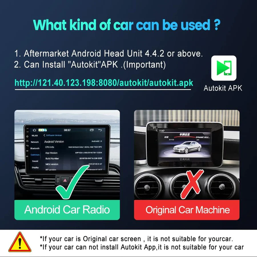 Adaptor wireless CarPlay iphone, Carlinkit CCPA/ Adaptor Carplay, pentru navigatii aftermarket [7]