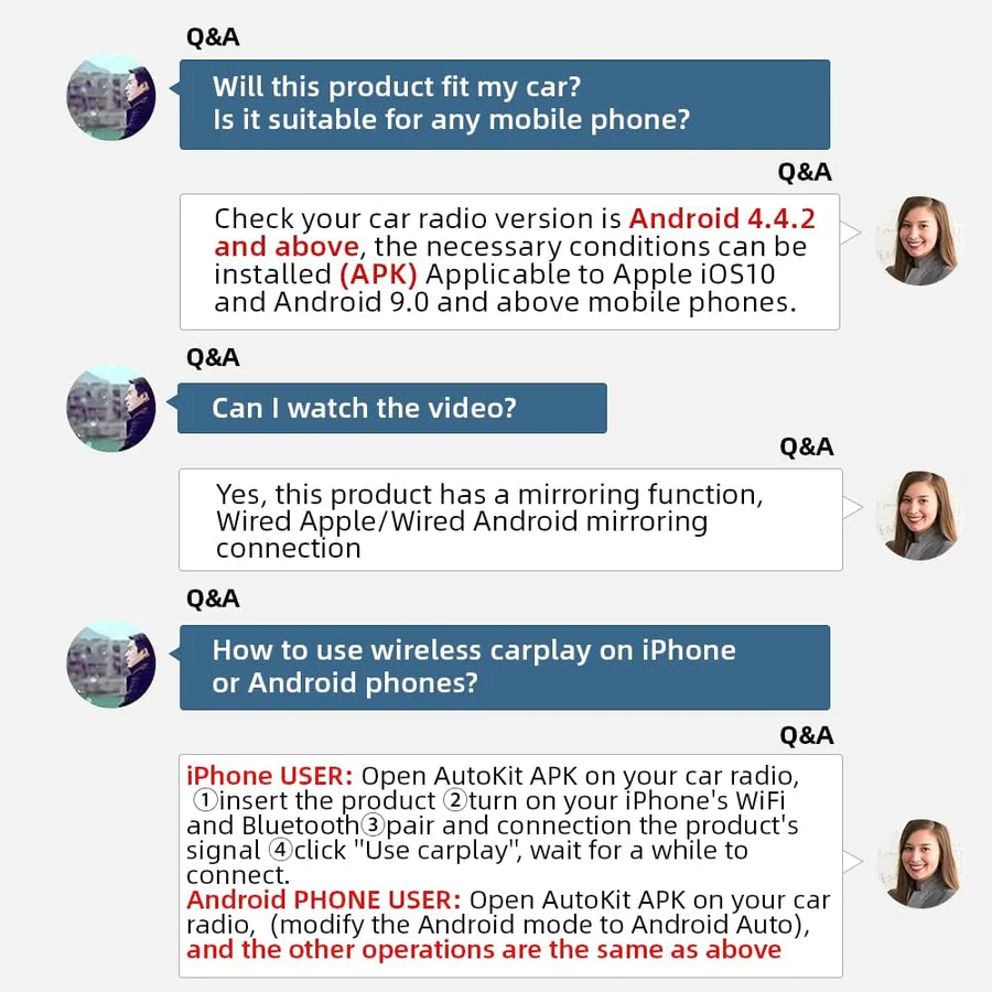 Adaptor wireless CarPlay iphone, Carlinkit CCPA/ Adaptor Carplay, pentru navigatii aftermarket [6]