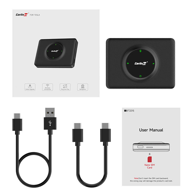 Adaptor wireless CarPlay iphone pentru TESLA, CARPLAY TESLA, [2]