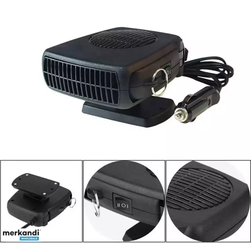 Aeroterma Auto 2-in-1,PRO Rece sau Cald, Incalzire Rapida si Dezghetare Geamuri, 12V, Putere 150W, incalzire canam Can Am polaris cf moto segway [3]