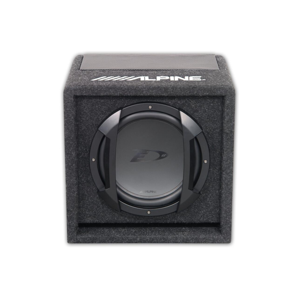 Alpine Subwoofer auto 8 inch 300W cu amplificator incorporat [2]