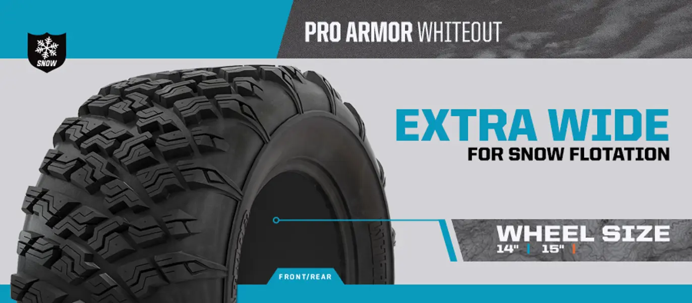 Anvelope Zapada atv utv Pro Armor 30x15r15 Pro Armour, Can Am /Canam / Polaris , Pro Armor Whiteout [3]