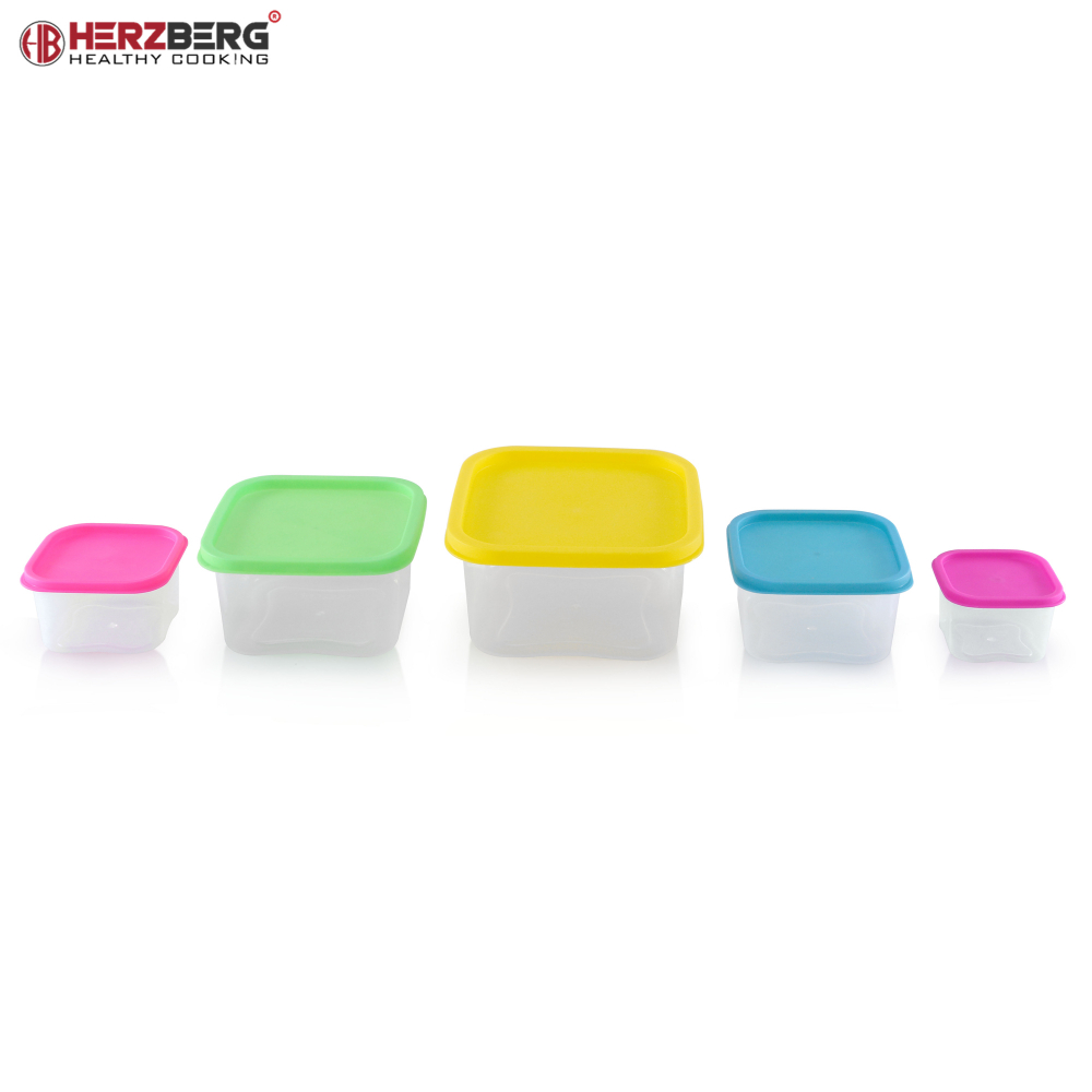 Set 5 Caserole pentru cuptor cu microunde si congelator [5]