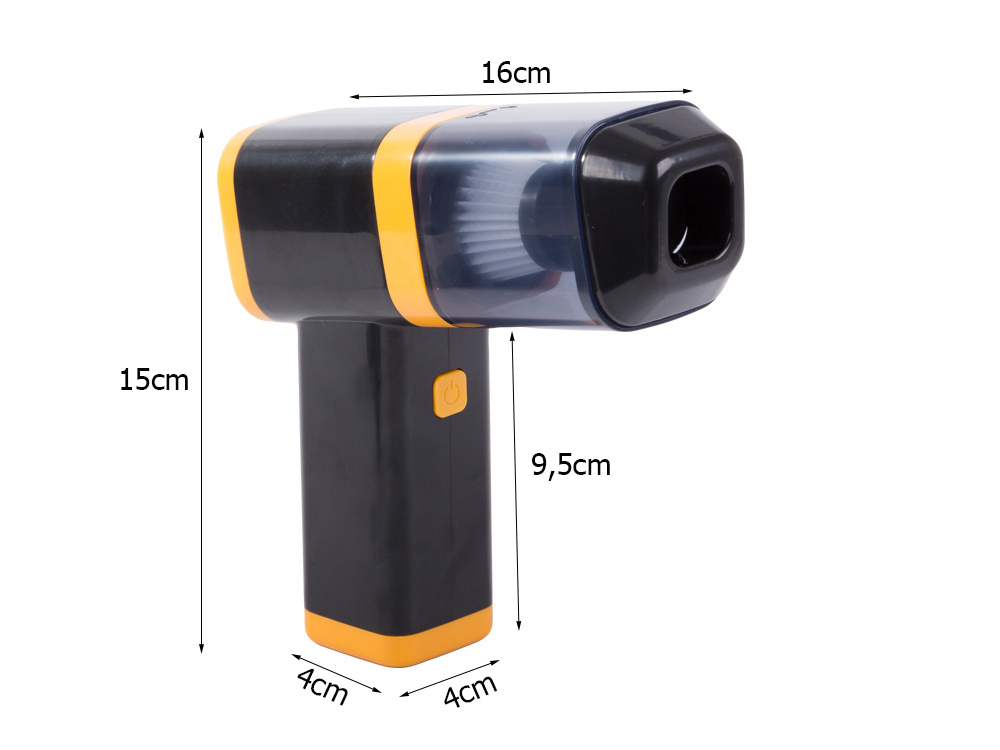 Aspirator auto Fara Fir, pe baterie, 120w [2]