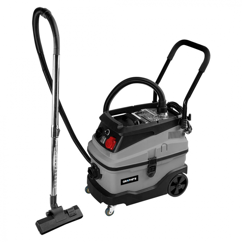 Aspirator Profesional umed / uscat /  1600W, 30L, filtru de apa GRAPHITE [5]