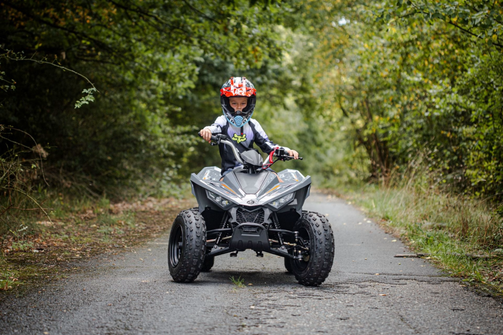 ATV 110cc Linhai, ATV pentru Copii, Premium, 110cc, injectie, 45km/h, atv copii, Albastru [2]
