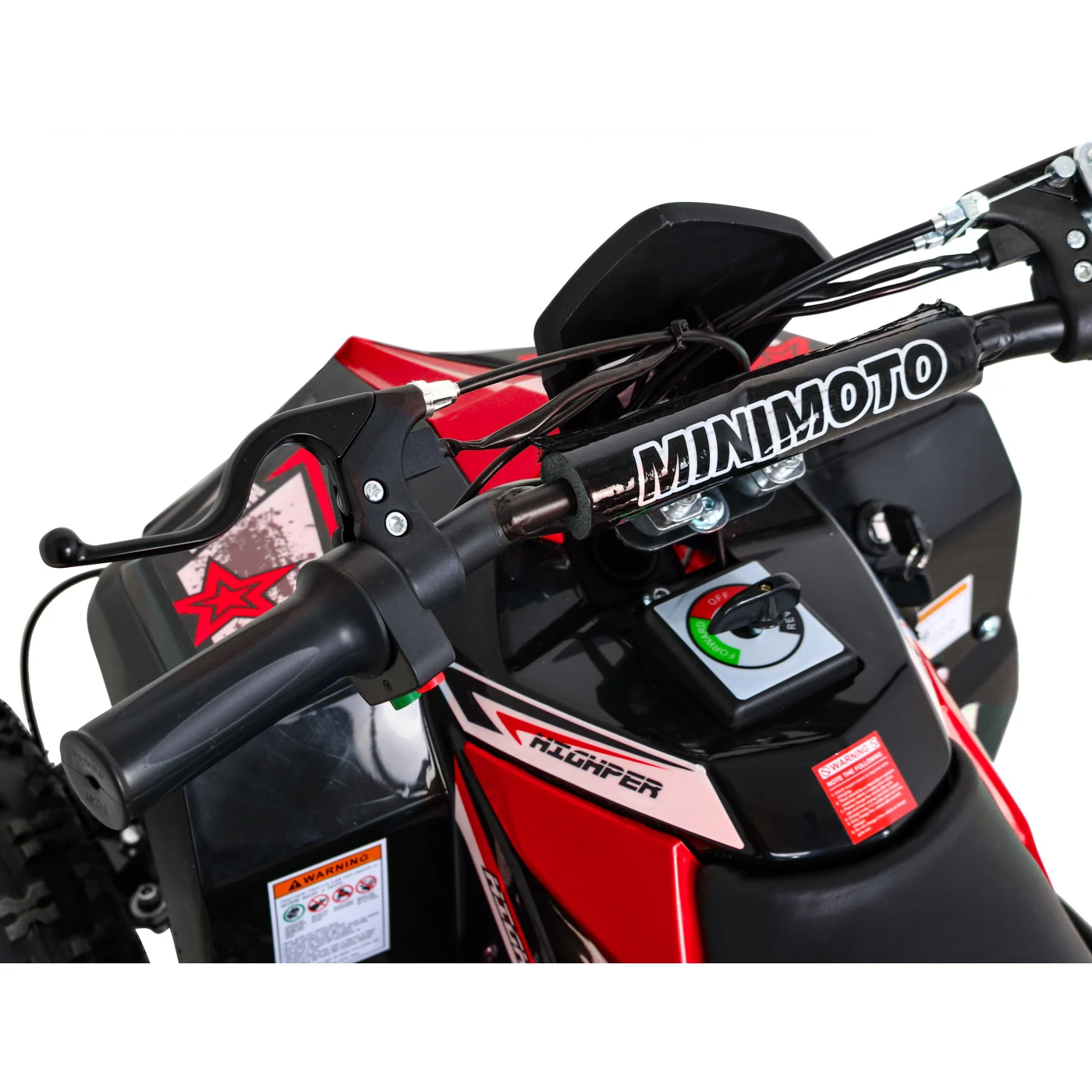 ATV Electric Copii 1000W, Viteză 35 km/h, Roți Mari Off Road [9]