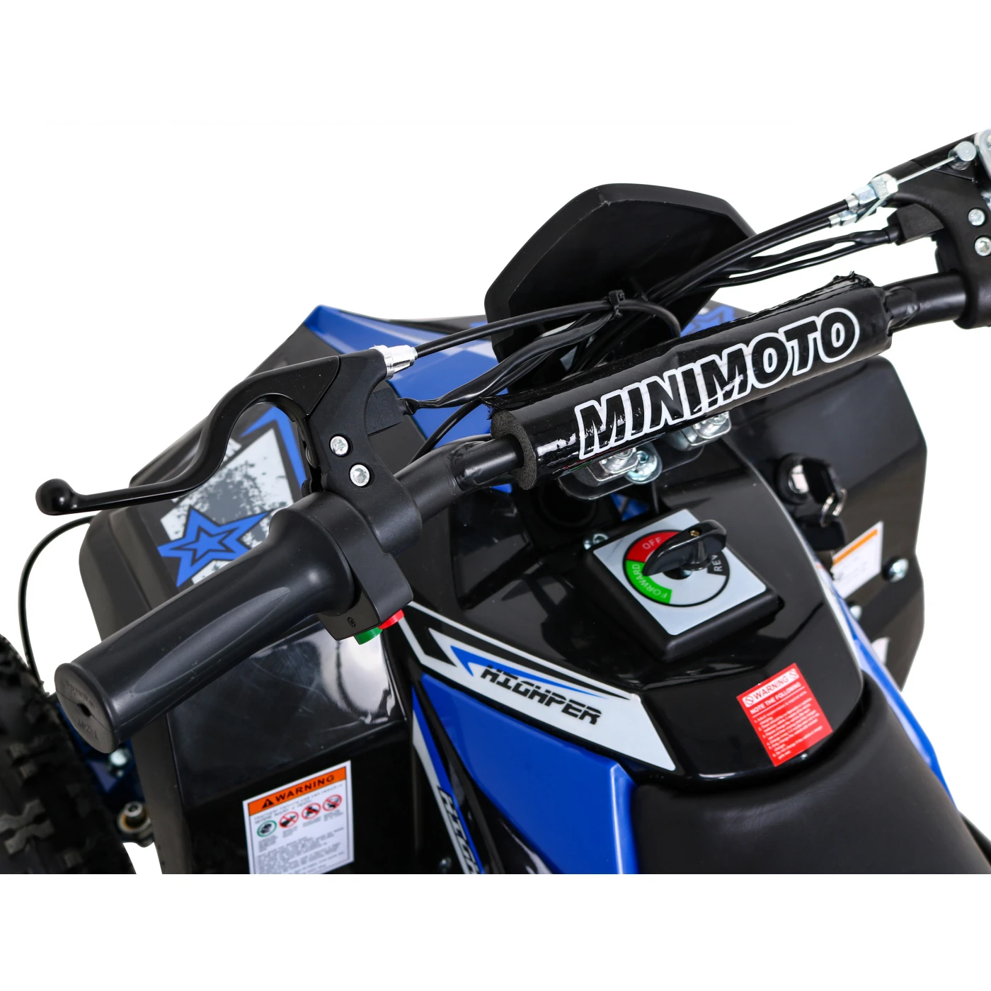 ATV Electric Copii 1000W, Viteză 35 km/h, Roți Mari Off Road [8]