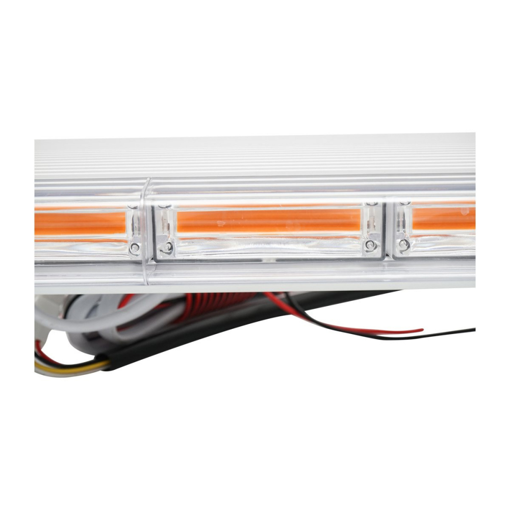 Rampa luminoasa girofar 12V cu 22 module lumina galbena 1180x210x64mm/ Rampa Gabarit depasit [2]