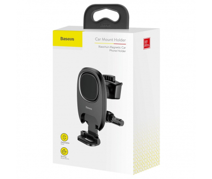 Suport Auto Universal Baseus Xiaochun Magnetic Mount, Negru, Blister SUCH-01 [5]