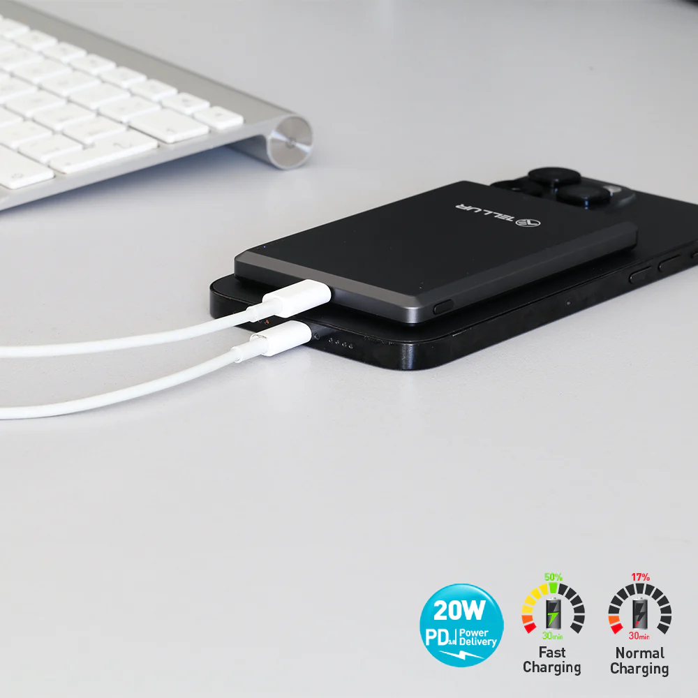 Baterie externa iPhone Magsafe incarcare wireless / Baterie externa magnetica Magsafe / Baterie externa Magsafe [8]