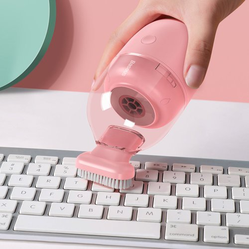 Mini Apirator auto / aspirator birou Baseus C2 mini Desktop Capsule Vacuum Cleaner (Dry Battery) green [2]