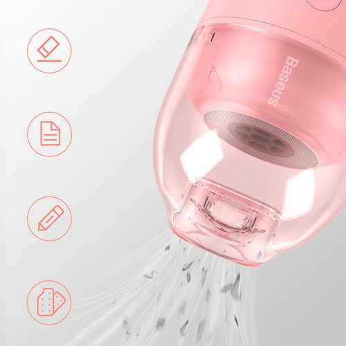 Mini Apirator auto / aspirator birou Baseus C2 mini Desktop Capsule Vacuum Cleaner (Dry Battery) green [4]