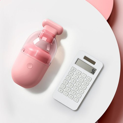 Mini Apirator auto / aspirator birou Baseus C2 mini Desktop Capsule Vacuum Cleaner (Dry Battery) green [3]