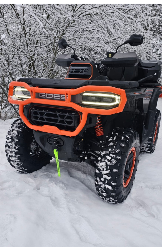 Bullbar GOES TERROX 1000 Față Portocaliu | Bară Protecție ATV [2]