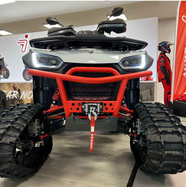 Bullbar Față Segway Snarler AT6 2023+ Roșu Bumper ATV [2]