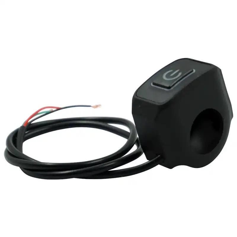 Buton  on off ATV Polaris, Can Am, Canam cfmoto, prindere pe ghidon. Rosu [5]