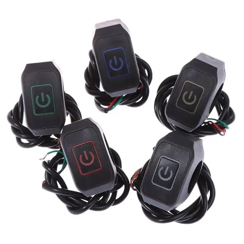 Buton  on off ATV Polaris, Can Am, Canam cfmoto, prindere pe ghidon. Rosu [3]