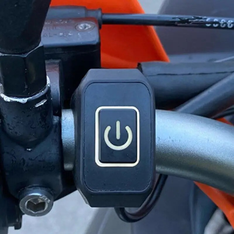 Buton  on off ATV Polaris, Can Am, Canam cfmoto, prindere pe ghidon. Rosu [4]